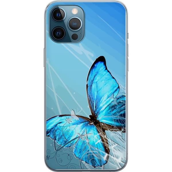 Kompatibelt Mobilskal till Apple iPhone 12 Pro Max Fjäril