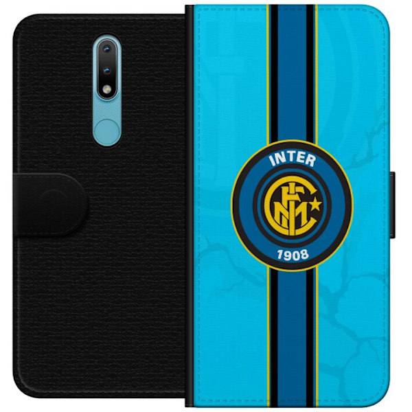 Nokia 2.4 Plånboksfodral Inter Milan