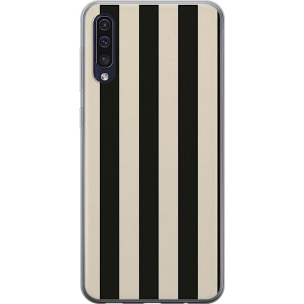 Samsung Galaxy A50 Genomskinligt Skal Line Flow