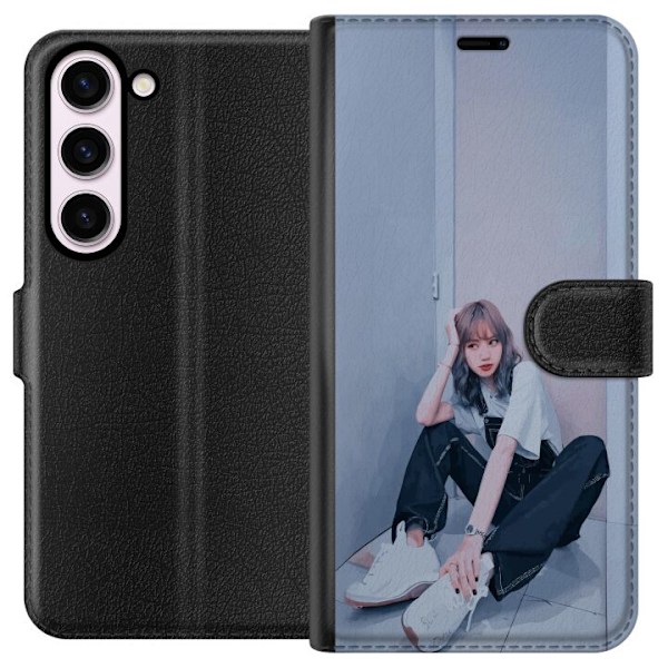 Samsung Galaxy S23 Lommeboketui Lisa from Blackpink – K-pop Style Icon