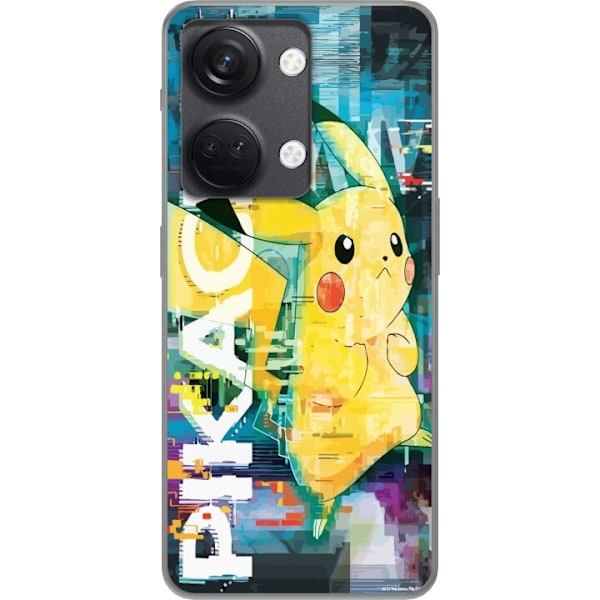 OnePlus Nord 3 Gennemsigtig cover Pikachu