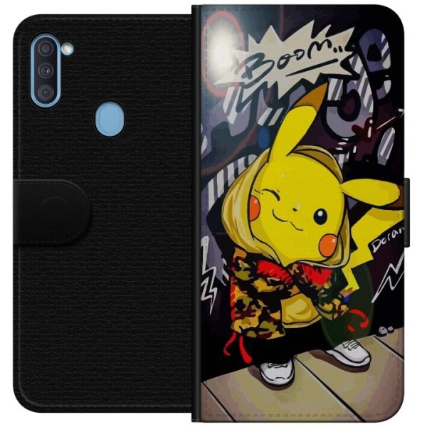 Samsung Galaxy A11 Lompakkokotelo Pikachu