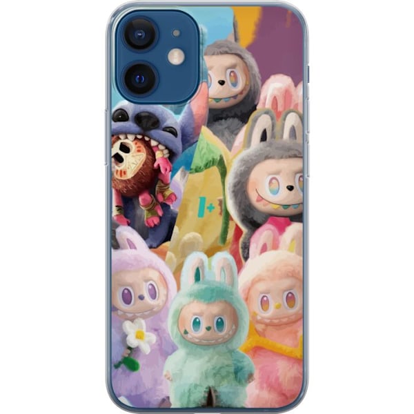 Apple iPhone 12 mini Läpinäkyvä kuori iso
