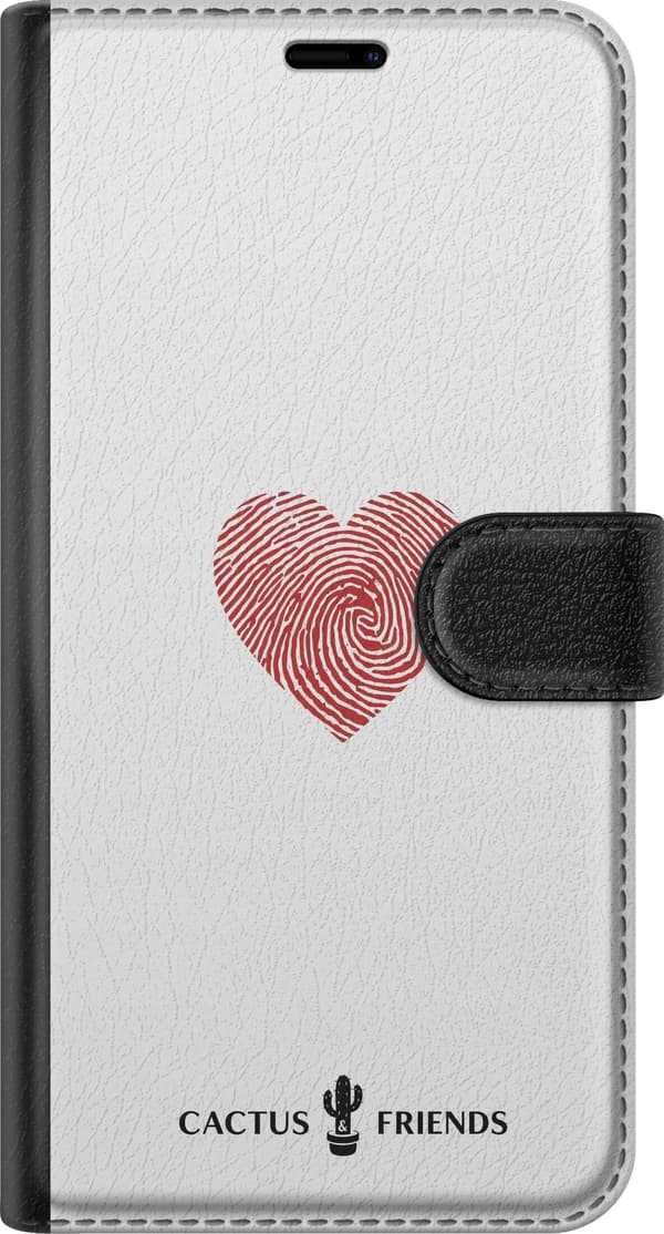 Kompatibelt Plånboksfodral till Apple iPhone 11 Cactus and Friends - Fingerprint Love