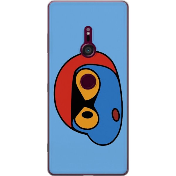 Sony Xperia XZ3 Läpinäkyvä kuori Bold Bot Head
