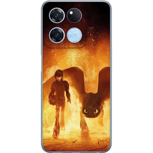 OnePlus Ace Racing Läpinäkyvä kuori Loikkakouluttaja