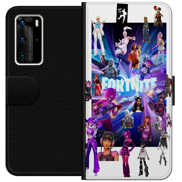 Huawei P40 Pro Lompakkokotelo Fortnite