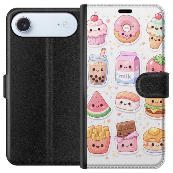 Kompatibel Tegnebogsetui til Apple iPhone Air pixelmonster grön
