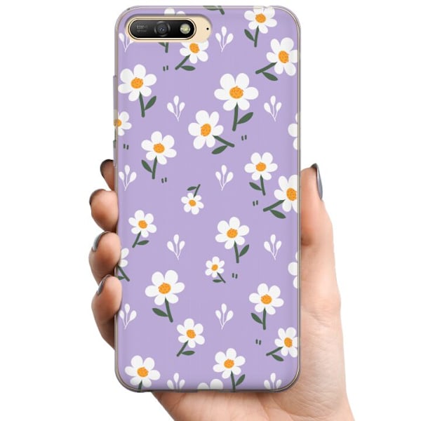 Huawei Y6 (2018) TPU Mobilcover Flot Romantik