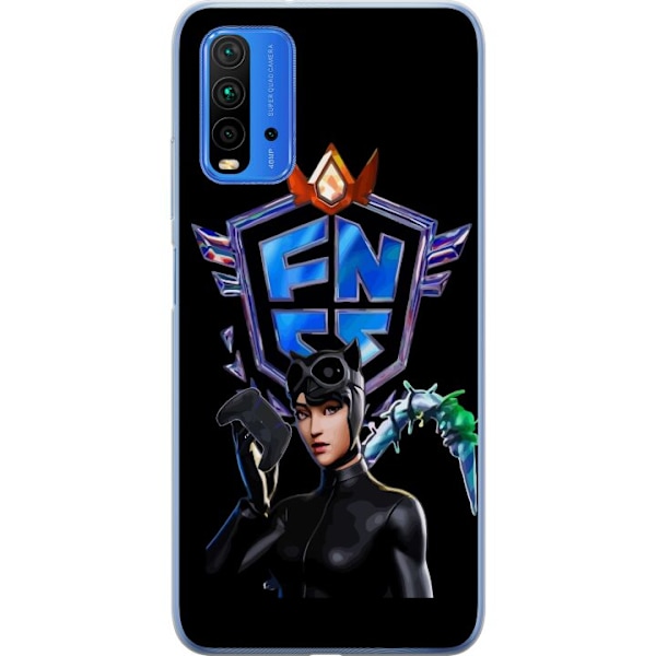 Xiaomi Redmi Note 9 4G Gennemsigtig cover Fortnite