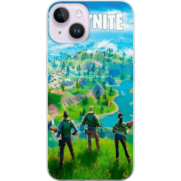 Apple iPhone 15 Plus Läpinäkyvä kuori Fortnite