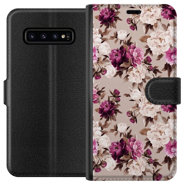 Samsung Galaxy S10 Tegnebogsetui efflorescerende