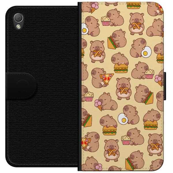 Sony Xperia Z3 Lompakkokotelo Kawaii capybara puhelinkotelo useilla söpöillä hahmoilla