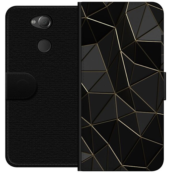 Sony Xperia XA2 Tegnebogsetui Midnat