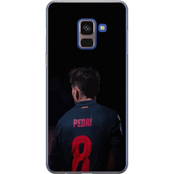 Samsung Galaxy A8 (2018) Läpinäkyvä kuori Pedri FC Barcelon