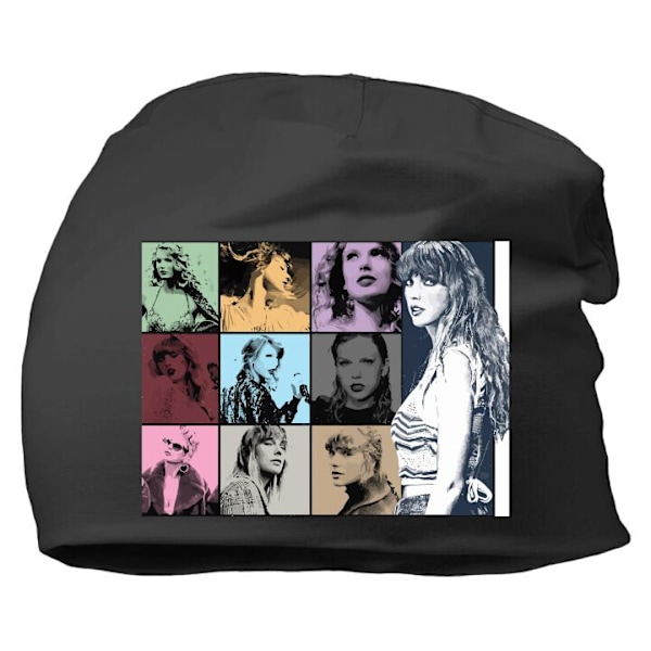 Mössa för Vuxen | Varm Beanie i Mjukt Material Taylor Swift Svart one size