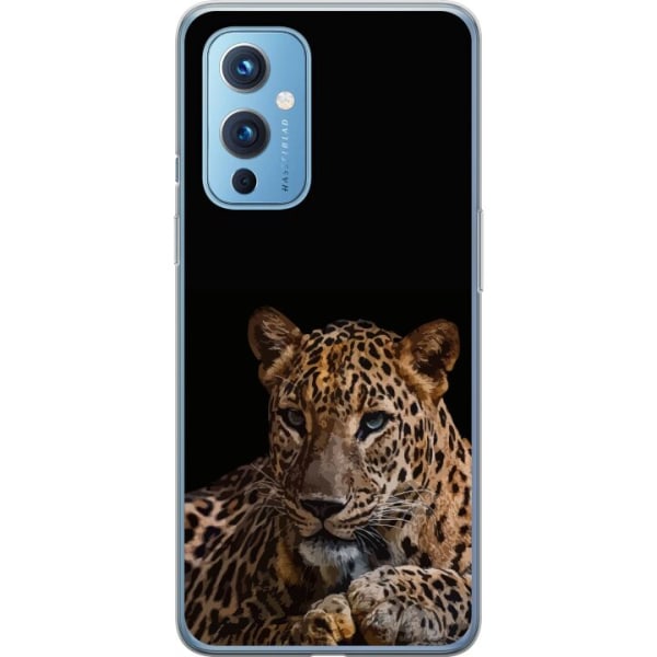 OnePlus 9 Gjennomsiktig deksel Leopard