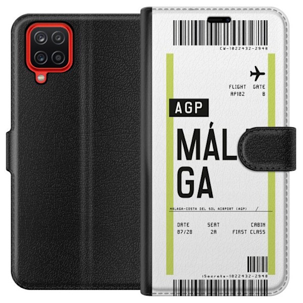 Samsung Galaxy A12 Tegnebogsetui Malaga