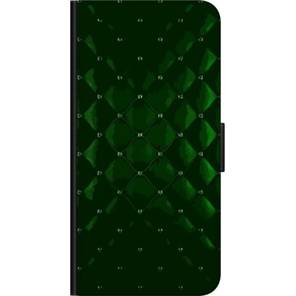 Kompatibelt Plånboksfodral till Samsung Galaxy A20s Lyxig Grön