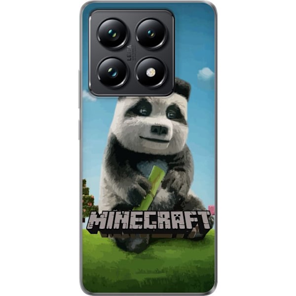 Xiaomi 14T Läpinäkyvä kuori A Minecraft Movie