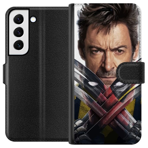 Samsung Galaxy S22 5G Lommeboketui Deadpool & Wolverine