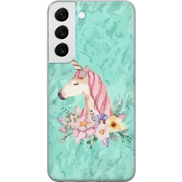 Samsung Galaxy S22 5G Genomskinligt Skal Unicorn