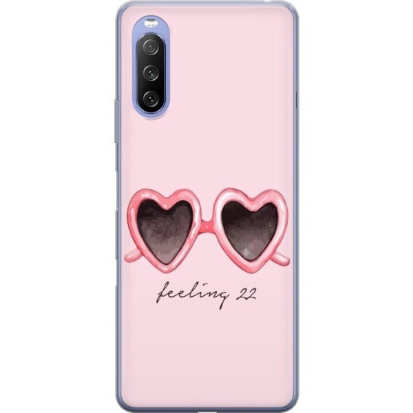 Sony Xperia 10 III Lite Gennemsigtig cover Taylor Swift - Feel