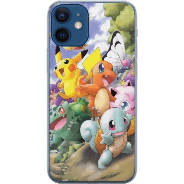 Apple iPhone 12 mini Gennemsigtig cover Pokemon