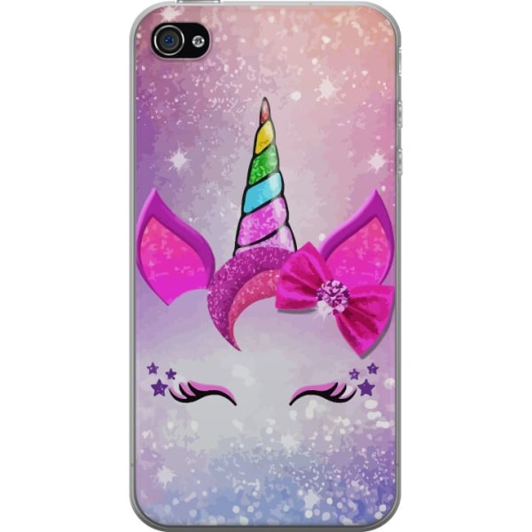 Apple iPhone 4s Cover / Mobilcover - Unicorn