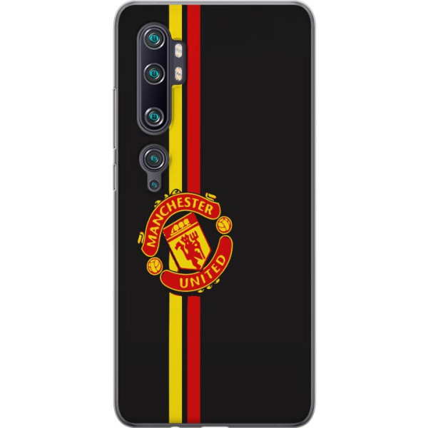 Xiaomi Mi Note 10 Pro Gennemsigtig cover Manchester United F.C