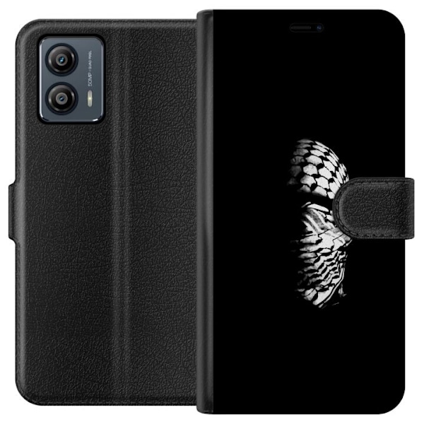 Motorola Moto G53 Plånboksfodral Keffiyeh-mönster – klassi