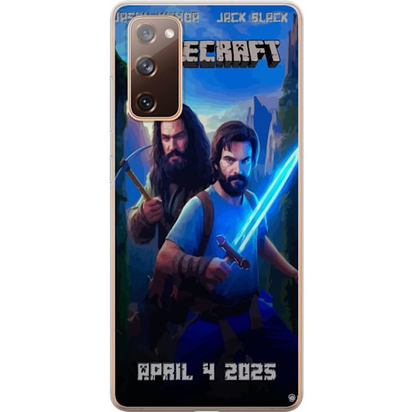 Samsung Galaxy S20 FE Gennemsigtig cover En Minecraft-film