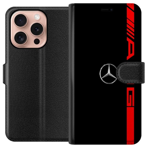 Apple iPhone 16 Pro Tegnebogsetui Mercedes-Benz