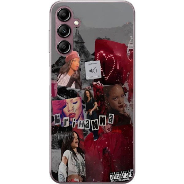 Samsung Galaxy A14 5G Gennemsigtig cover Rihanna – Iconic Fa