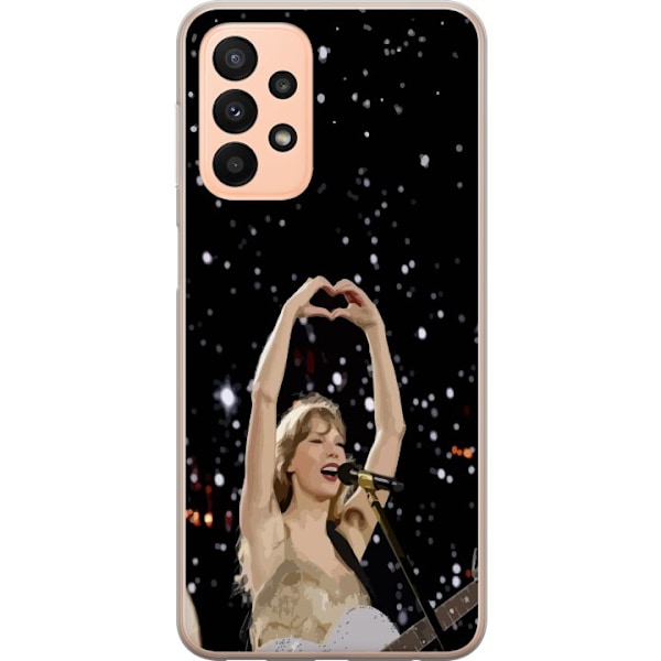 Samsung Galaxy A23 5G Gjennomsiktig deksel Taylor Swift