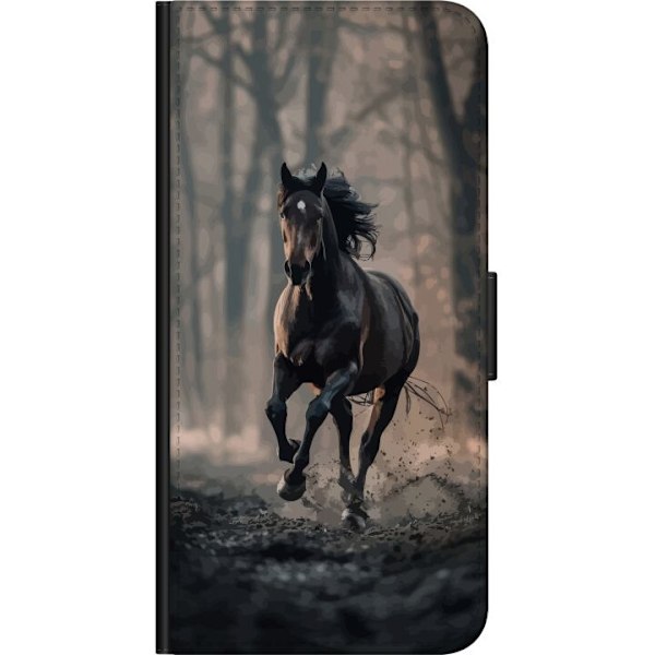 Samsung Galaxy Xcover 3 Tegnebogsetui Løbende Hest