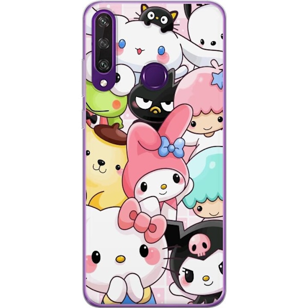 Huawei Y6p Gjennomsiktig deksel Kawaii Sanrio Crew