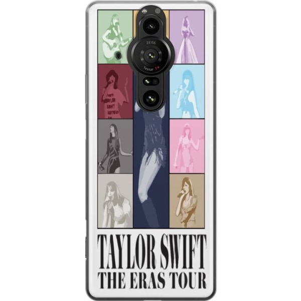 Sony Xperia Pro-I Läpinäkyvä kuori Taylor Swift