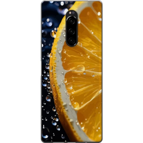 Sony Xperia 1 Gennemsigtig cover Appelsin