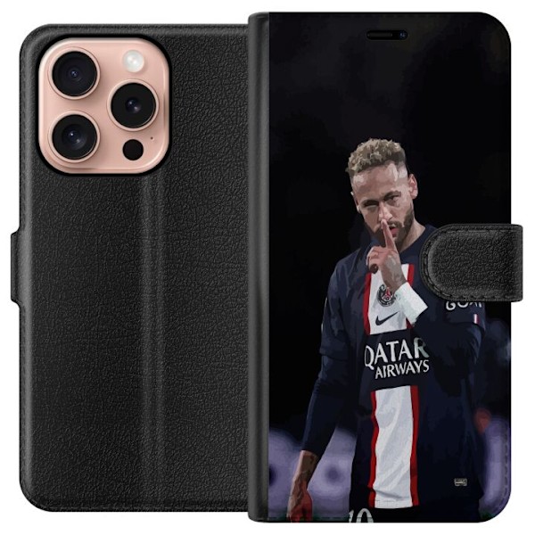 Apple iPhone 16 Pro Lompakkokotelo Neymar