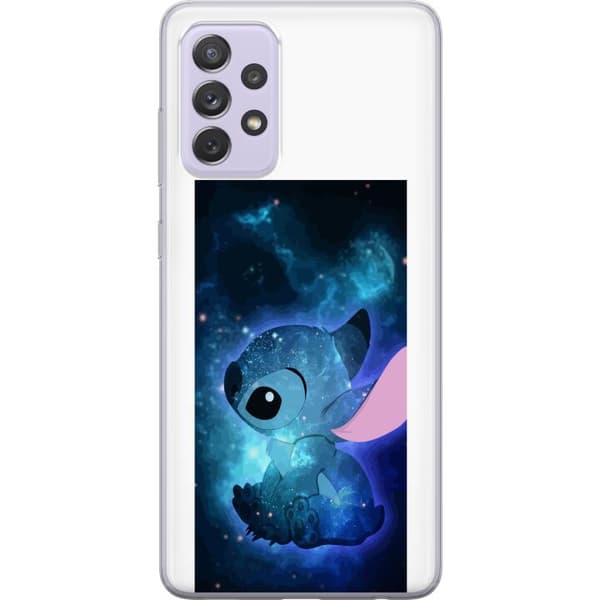 Kompatibelt Mobildeksel til Samsung Galaxy A52s 5G Galaxyinspirert Stitch med stjernehimmel og romtema blå