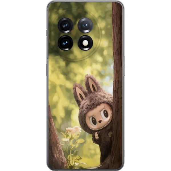 OnePlus 11R Gjennomsiktig deksel Labubu Graffiti Vibes – Gat