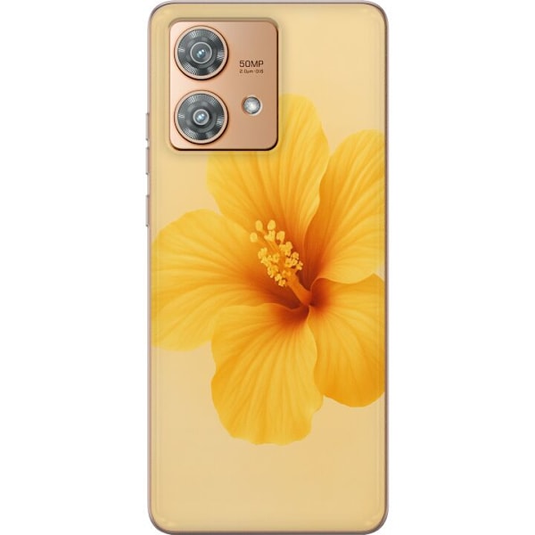 Motorola Edge 40 Neo Läpinäkyvä kuori Lemon Zing