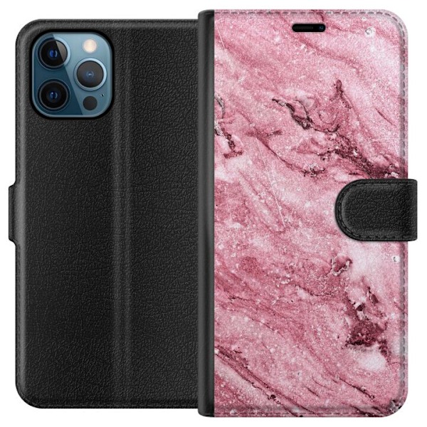 Apple iPhone 12 Pro Tegnebogsetui Rosa