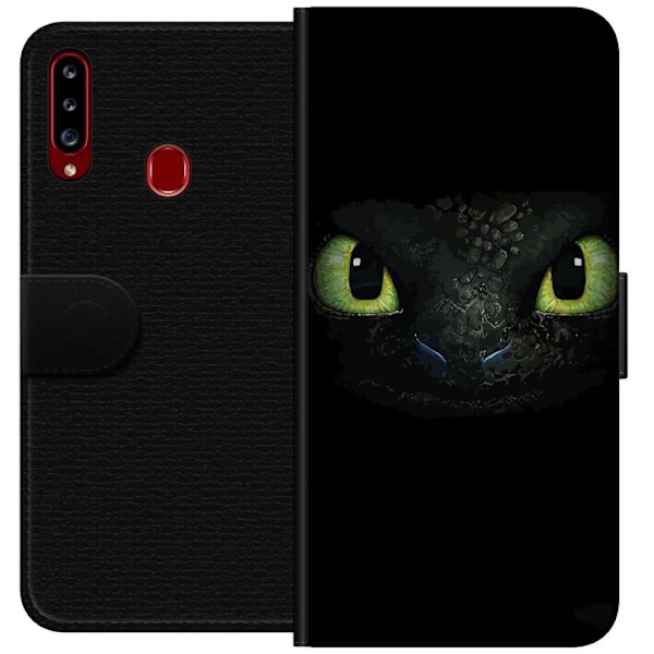 Samsung Galaxy A20s Plånboksfodral How to Train Your Dragon (Draktränaren)