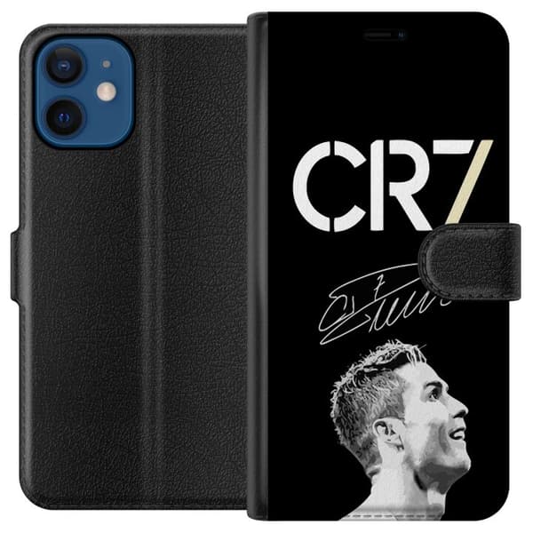 Kompatibel Tegnebogsetui til Apple iPhone 12 CR7 Ronaldo