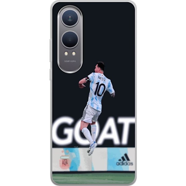 OnePlus Nord CE4 Lite Gjennomsiktig deksel Lionel Messi