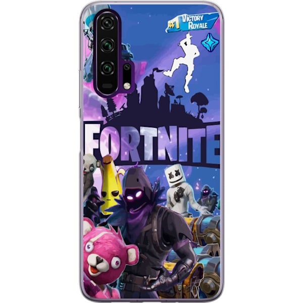 Honor 20 Pro  Läpinäkyvä kuori Fortnite