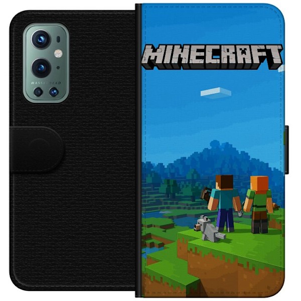 OnePlus 9 Pro Tegnebogsetui Minecraft Key Art