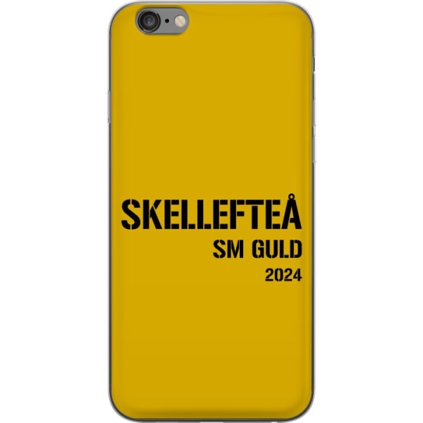 Apple iPhone 6s Plus Gennemsigtig cover Skellefteå SM GULD